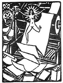 220px-Frans_Masereel_(1920)_The_Idea_-_woman_on_printing_press